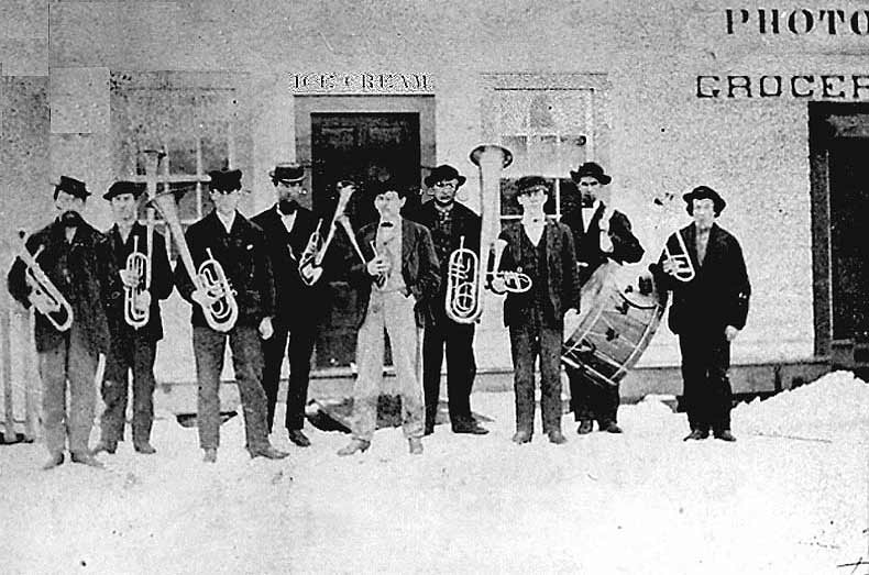 Early Punxsutawney Band from the 1870s