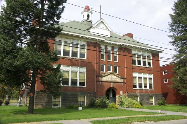 Big Run High School building on Route 119, built in 1907