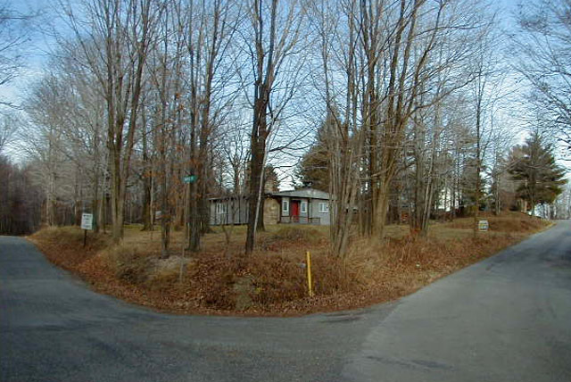 Site of the former Cross Roads School at Fire Tower and Brickell Roads
