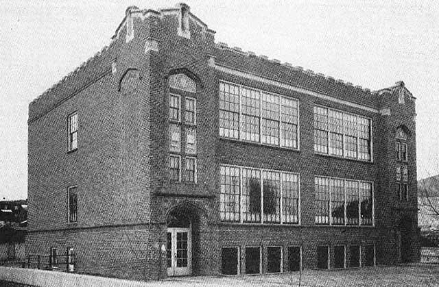 Rossiter High School building